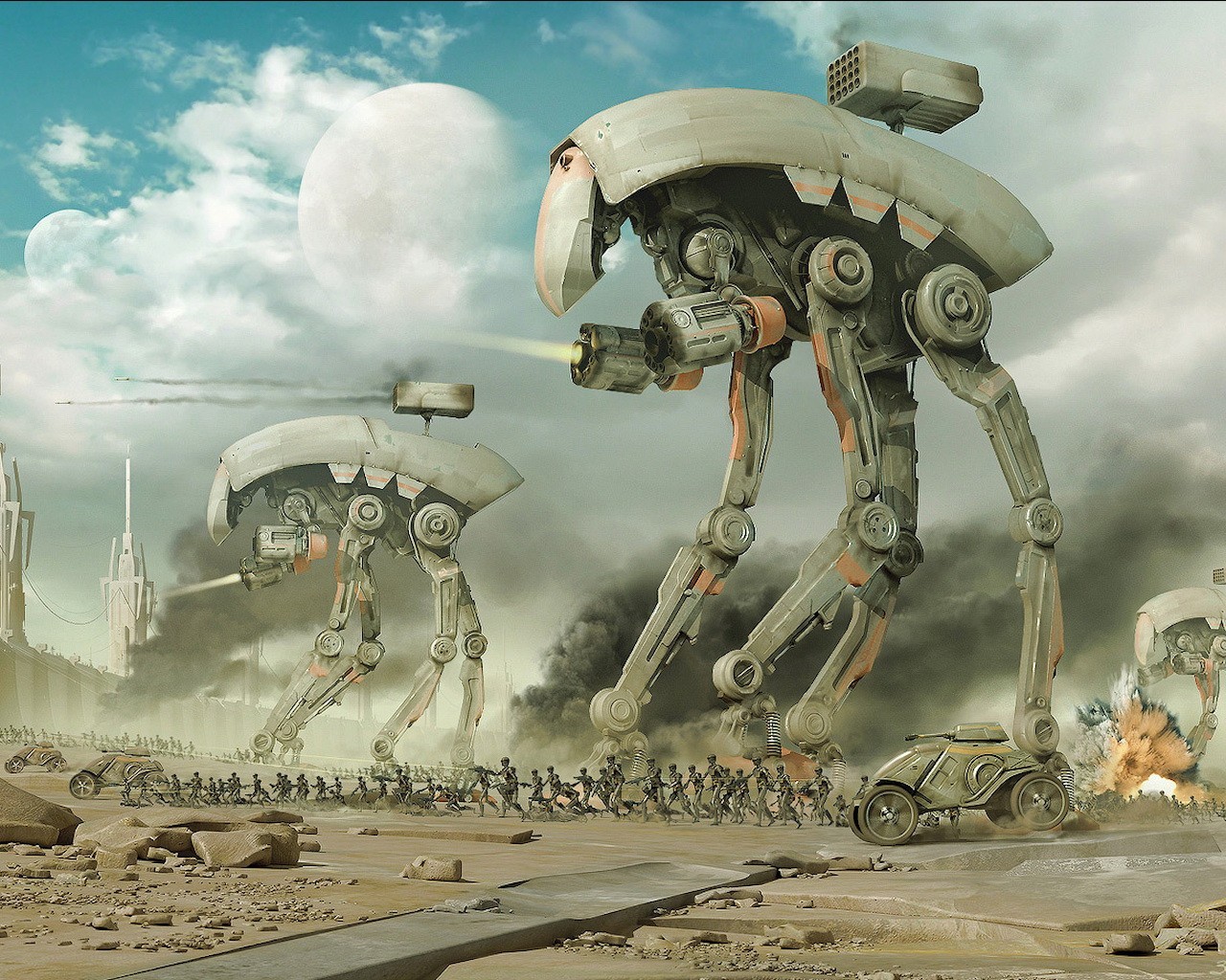 war attack droid