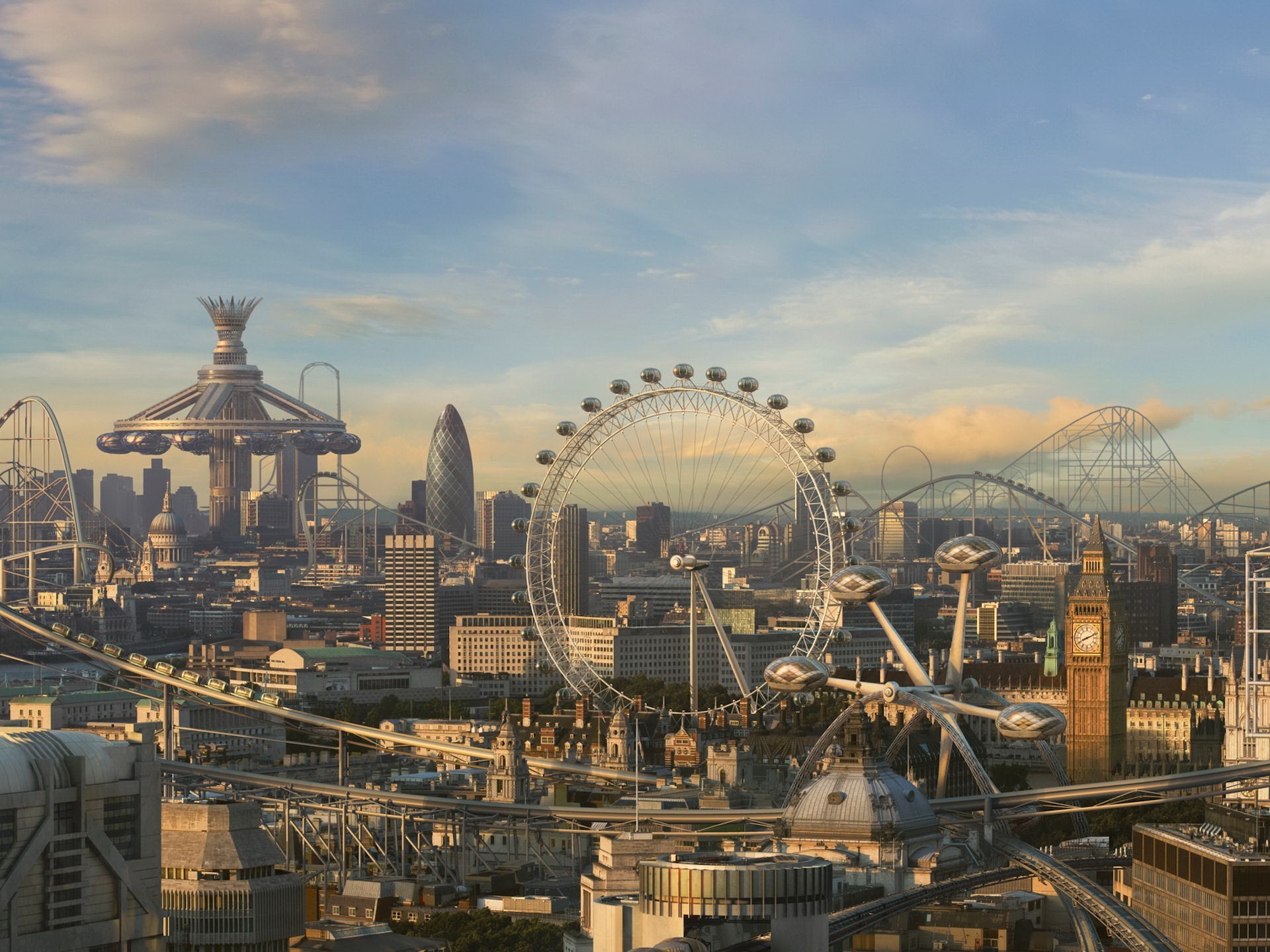 londres futuro parque atracciones atracciones