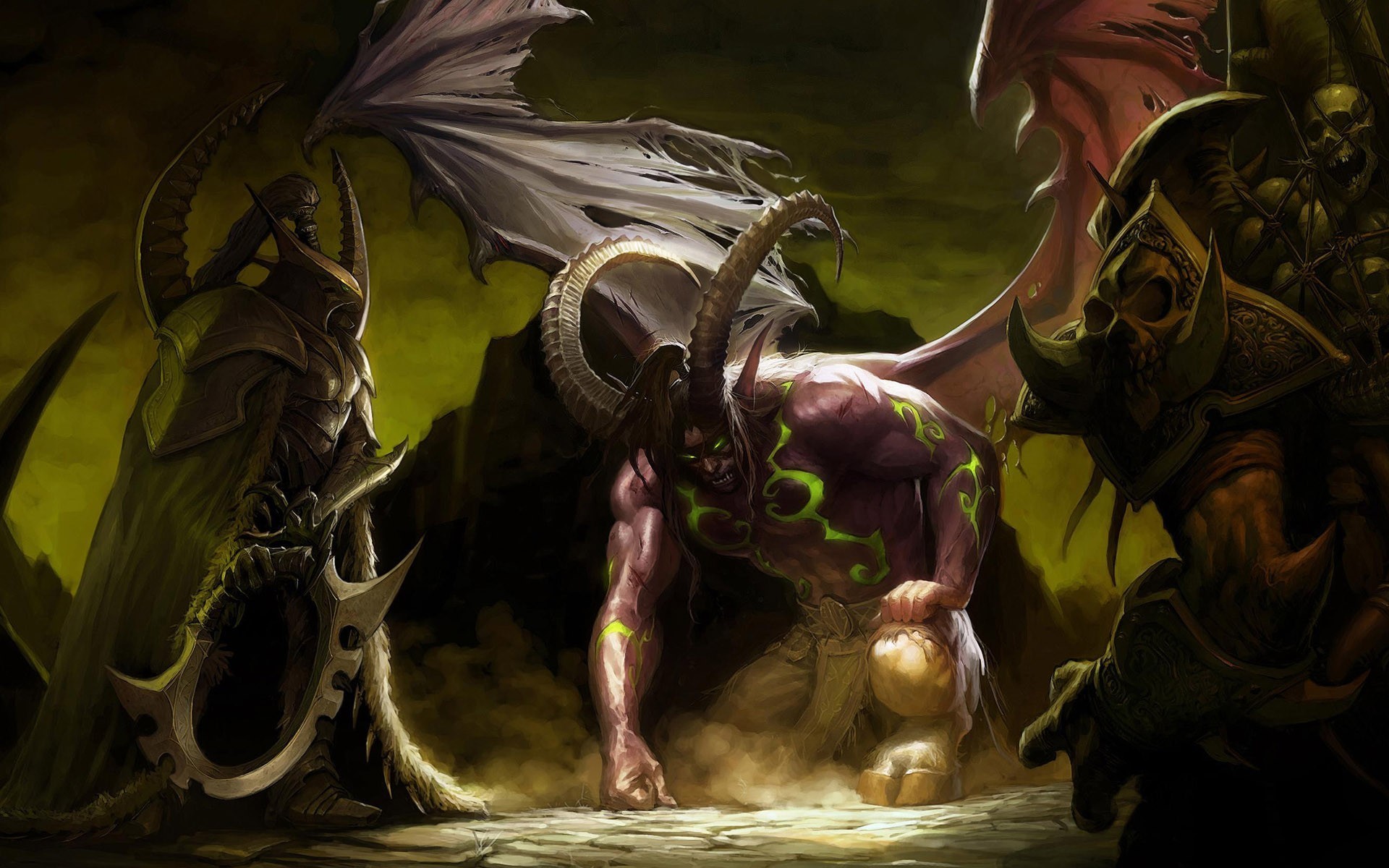 illidan verdammt teufel wow world of warcraft