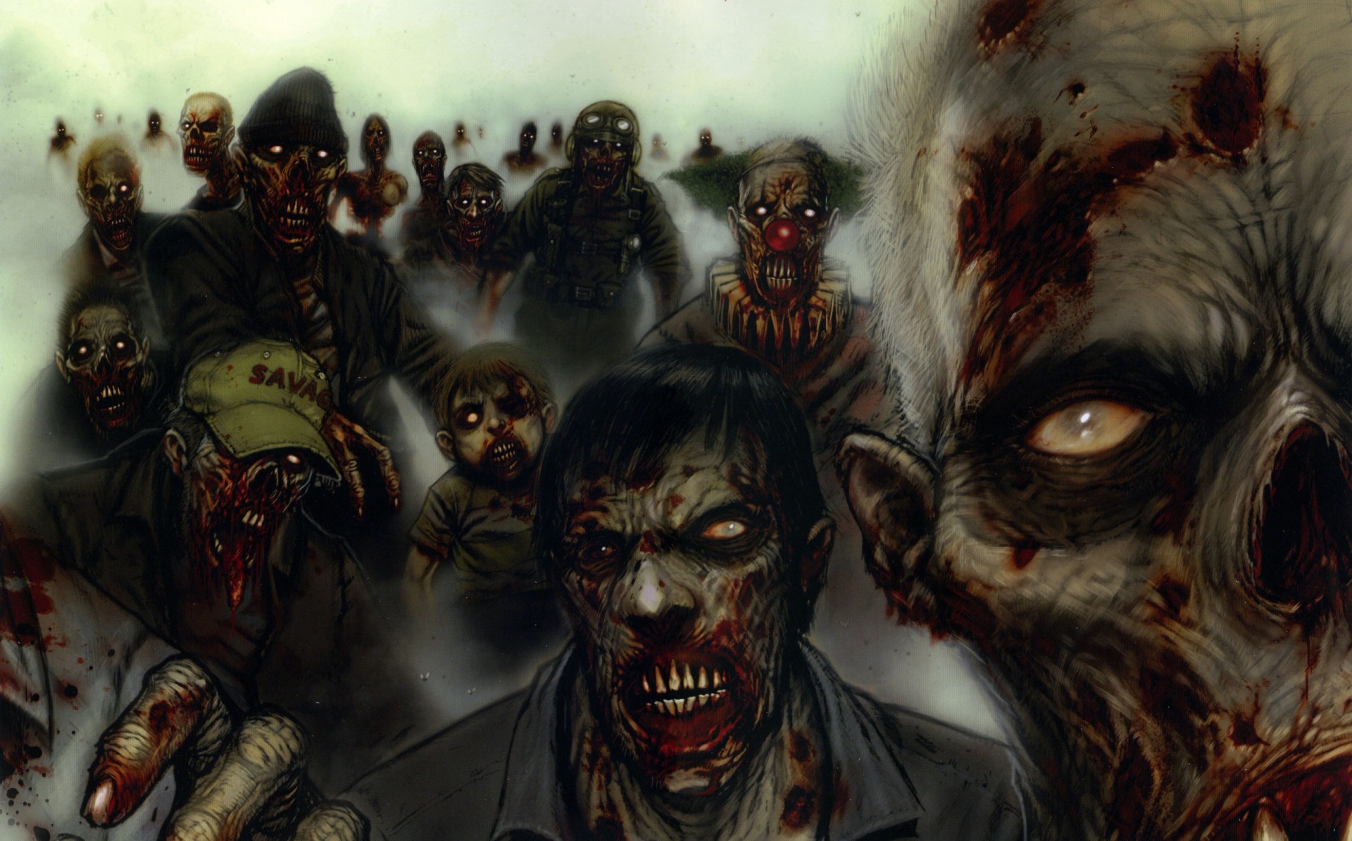 figure monstres zombies