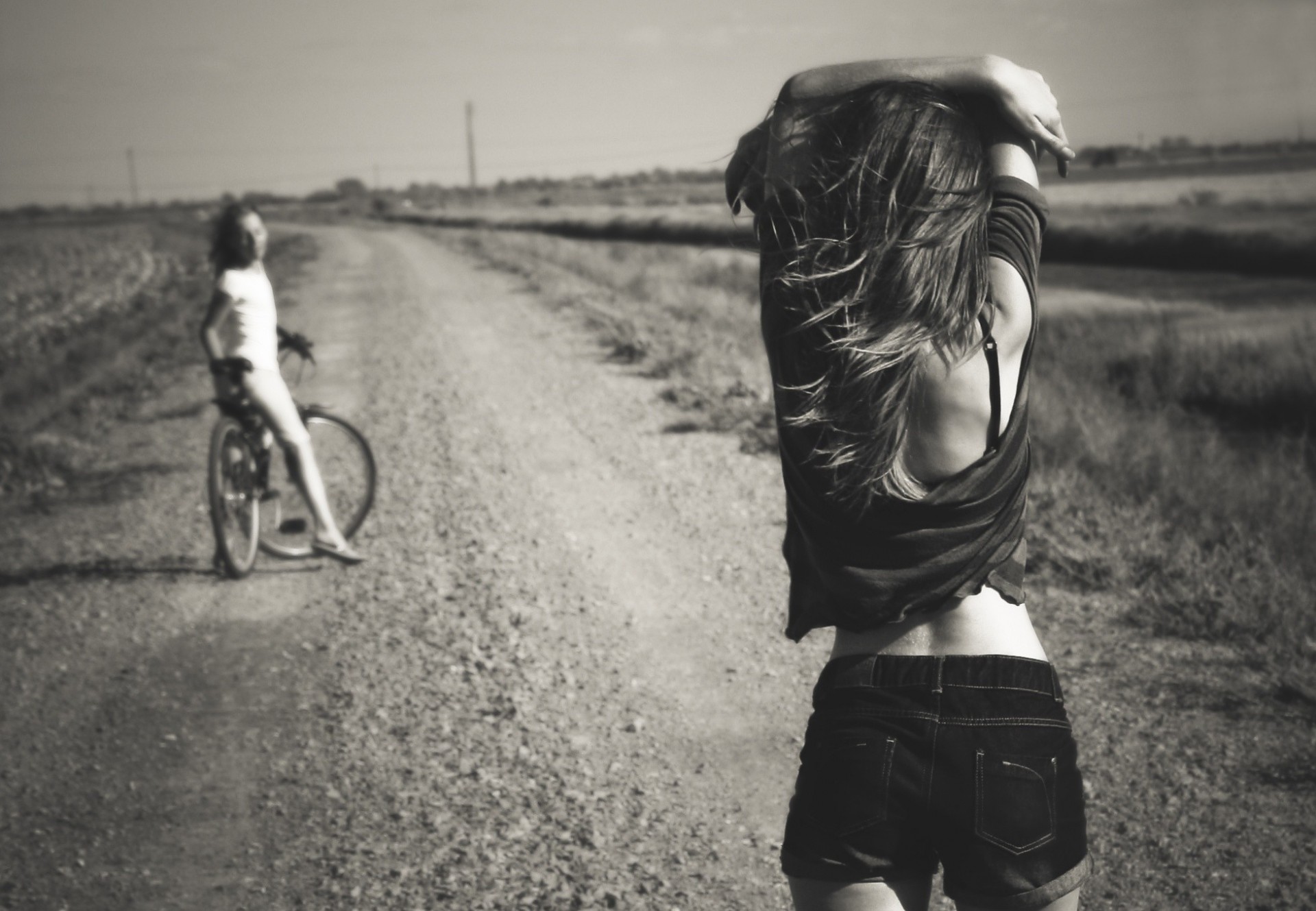 shorts fahrrad weiblich sommer bw straße