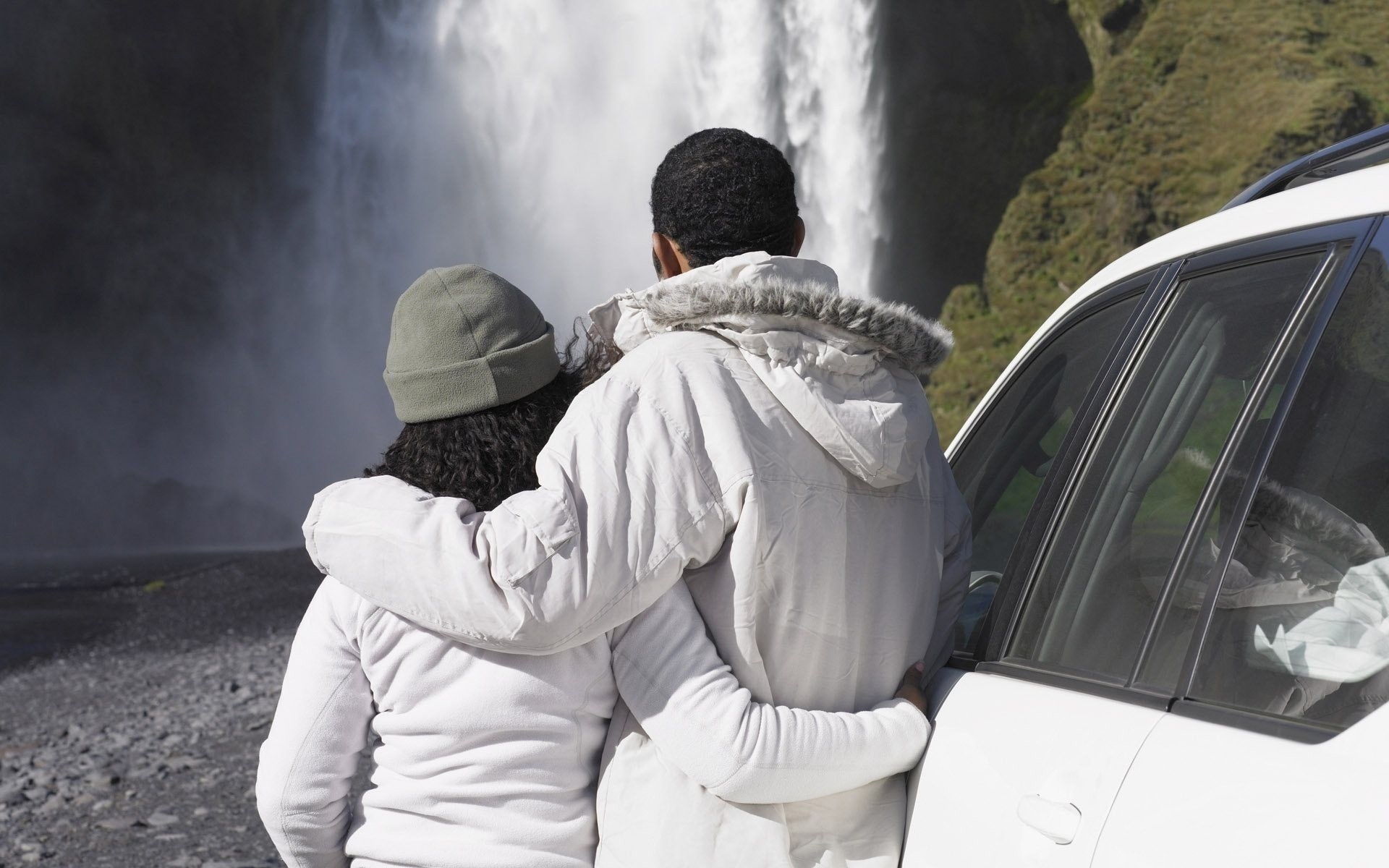 cascada coche coche