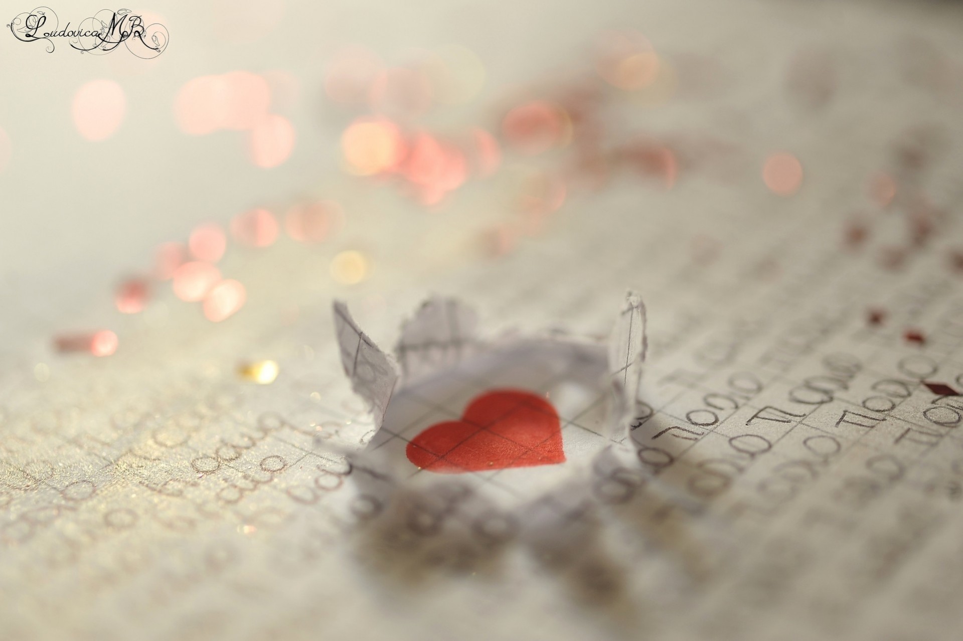 cuore bokeh