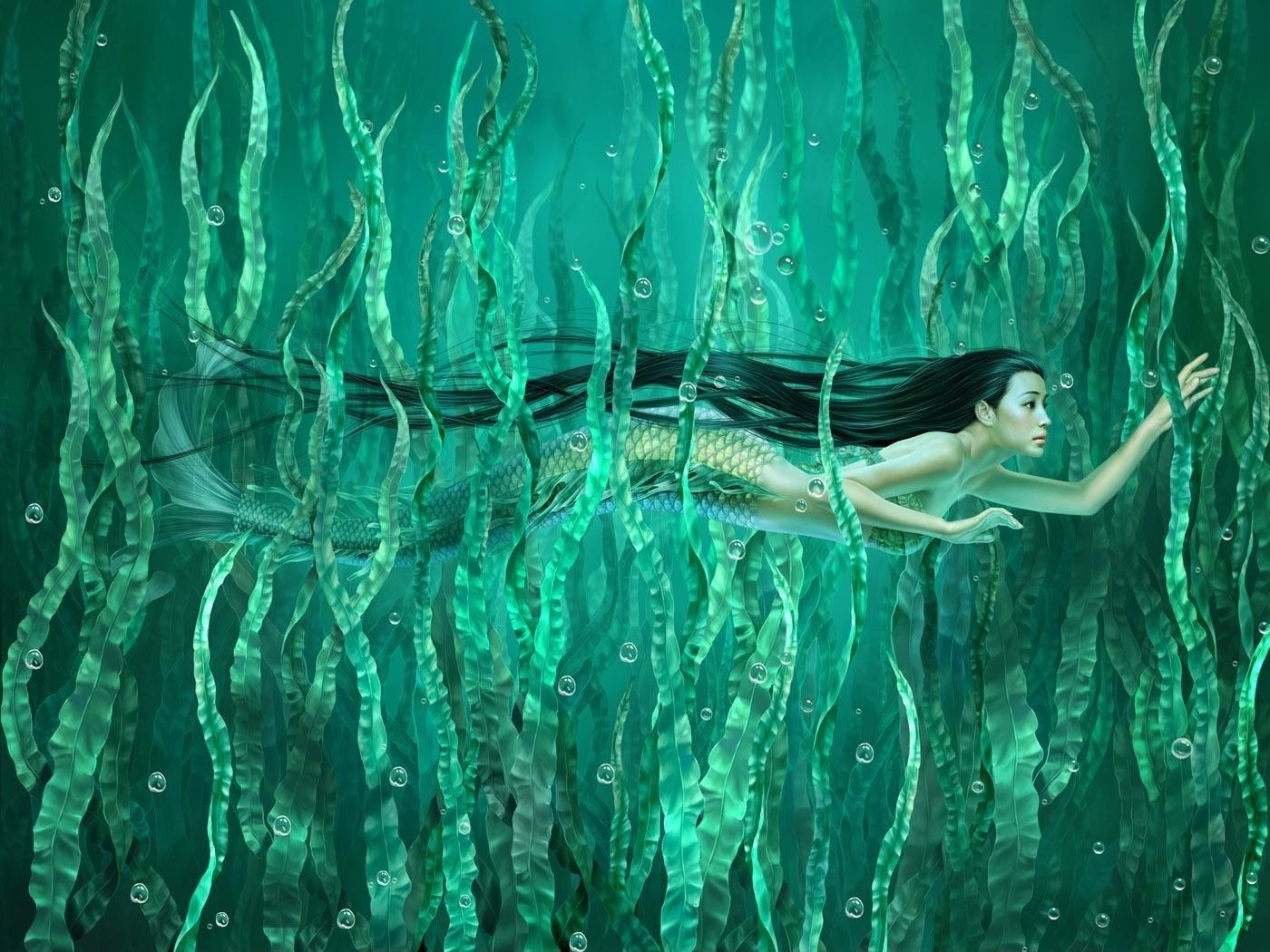 yuehui tang mare alghe sirena