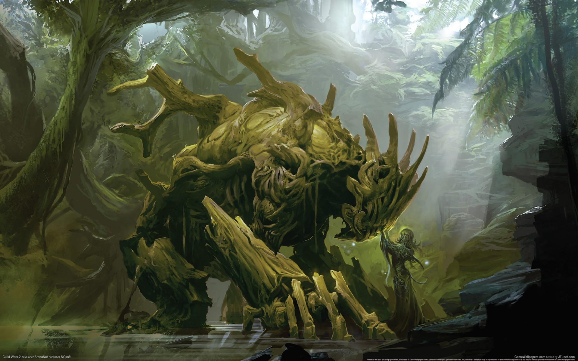 guild wars 2 monstre arbres amour