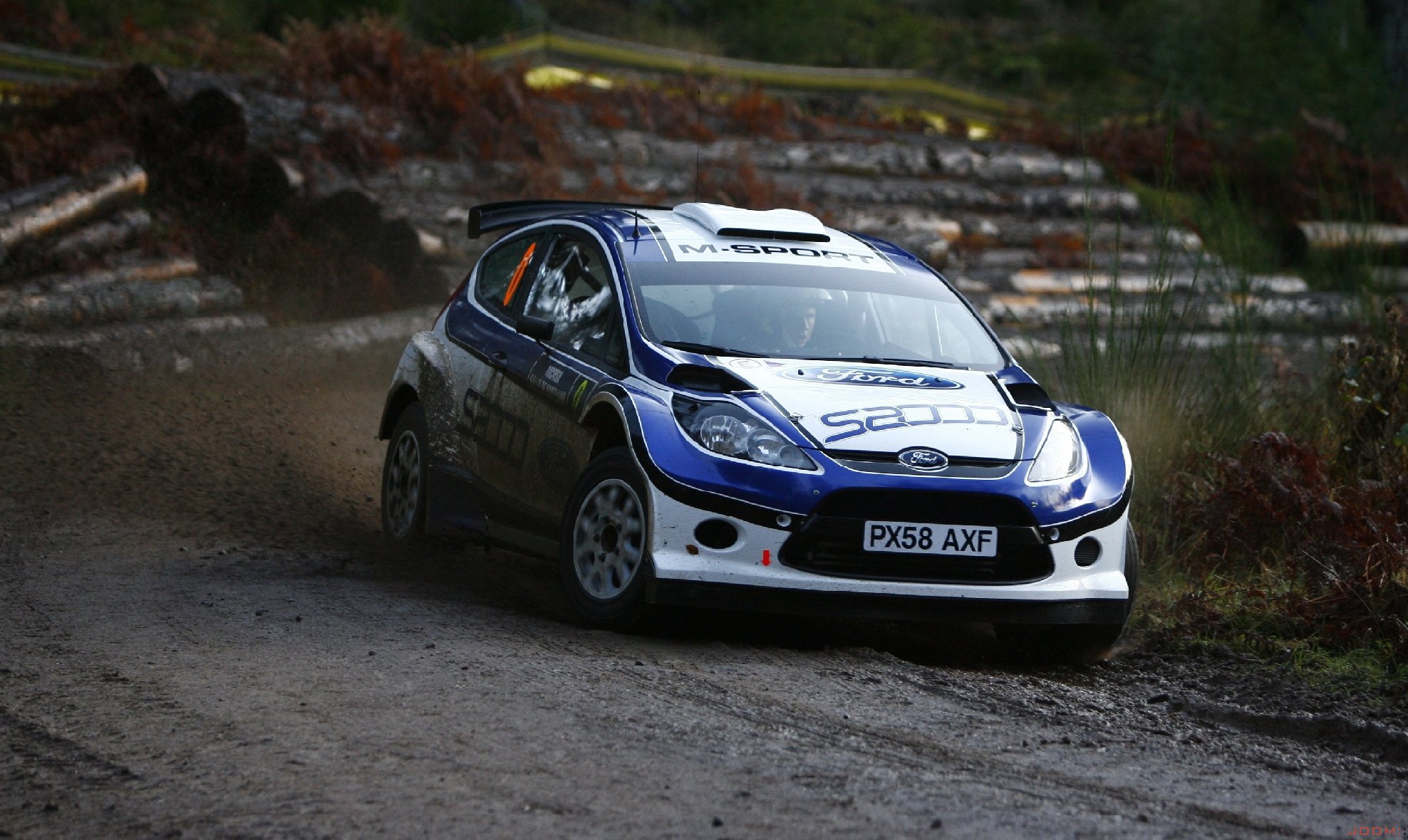 ford fiesta rally wrc sport auto car speed race skid turn fiesta dirt