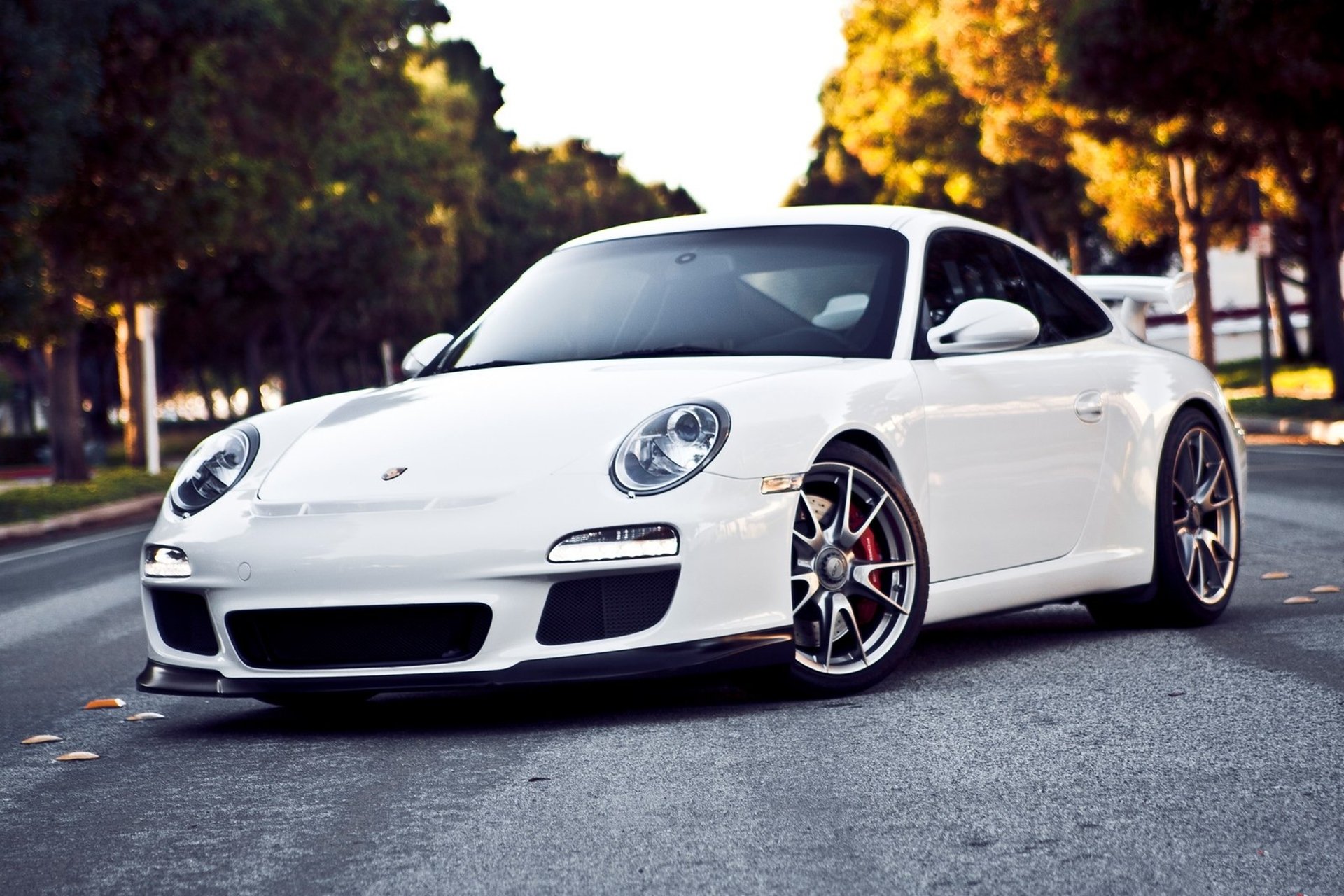 porsche 911 gt3 bianco