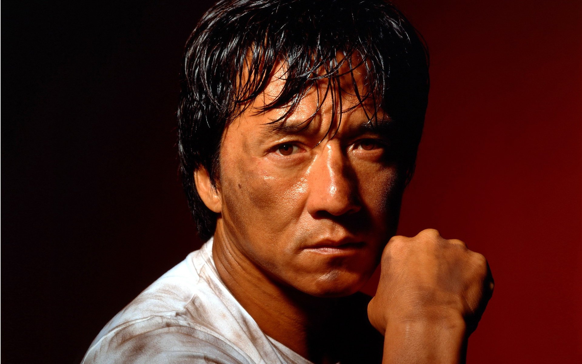 jackie chan retrato actor artes marciales