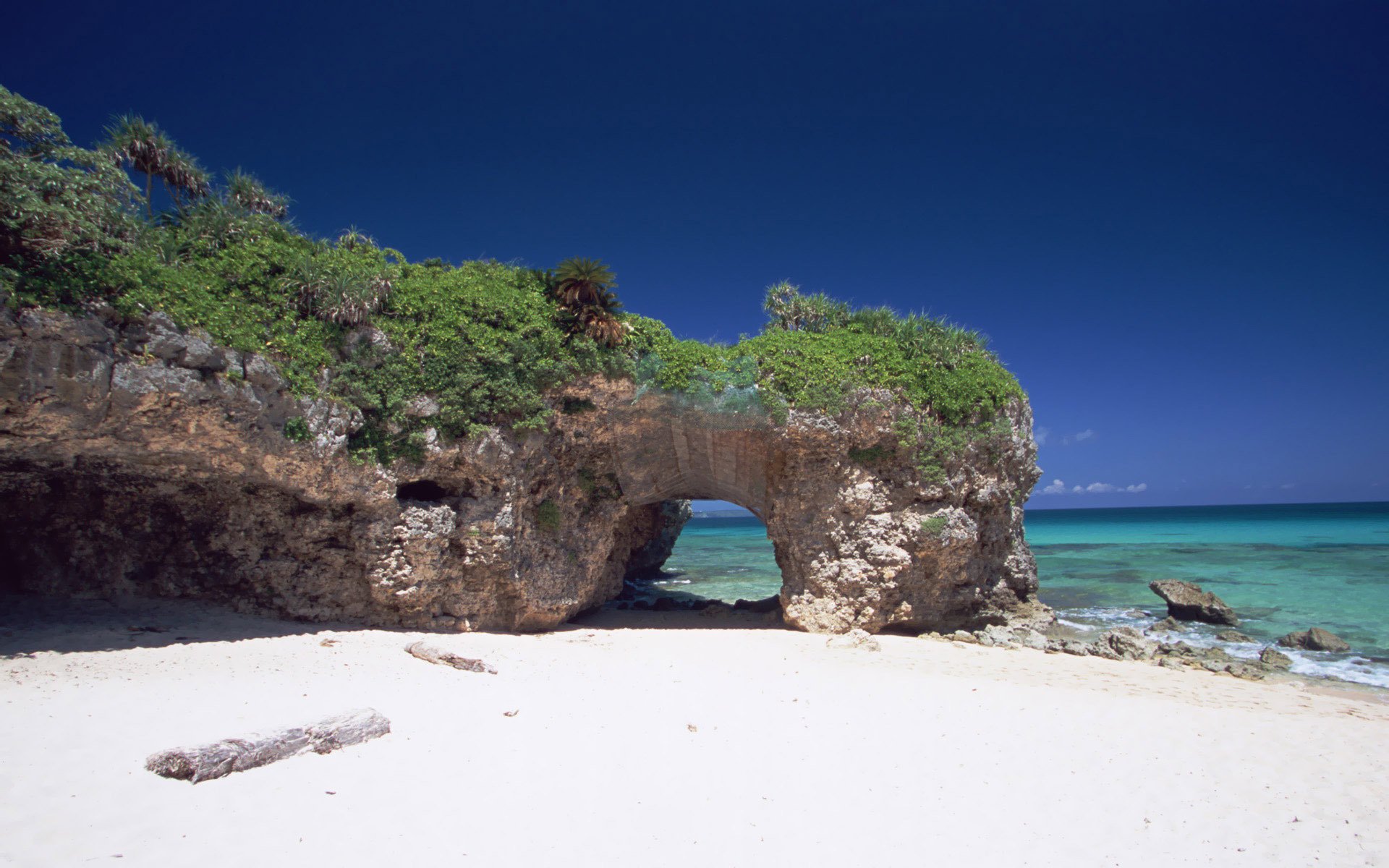 okinawa rocas mar océano arena playa japón arco