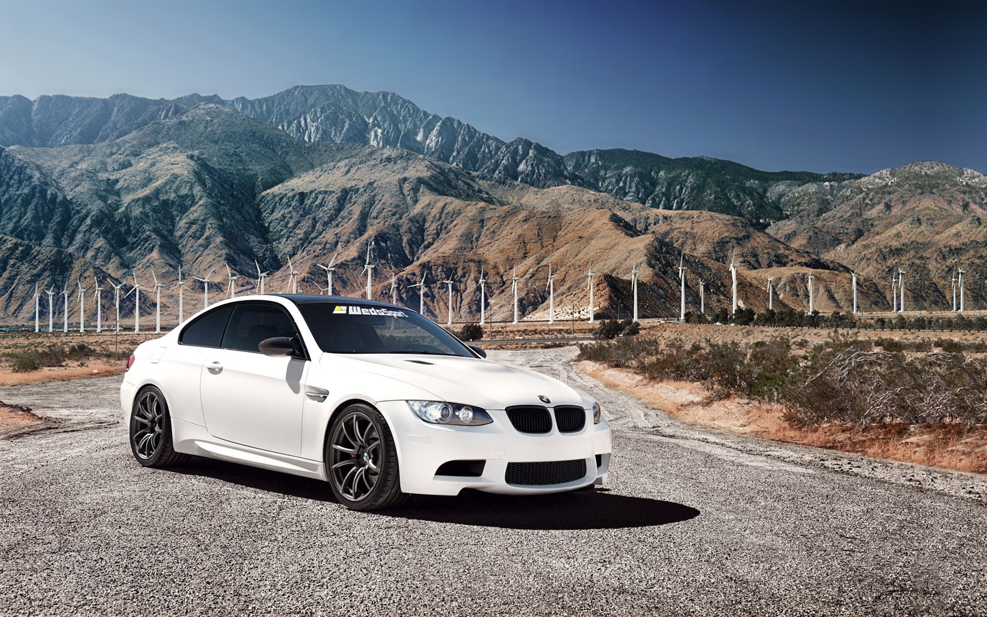 bmw m3 bmw tuning mountains wind turbine