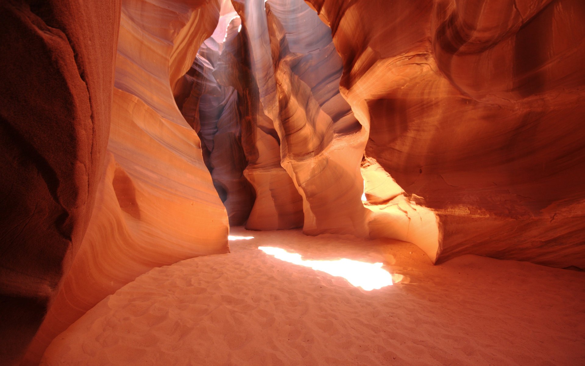 nature caves light cave sand canyons ray