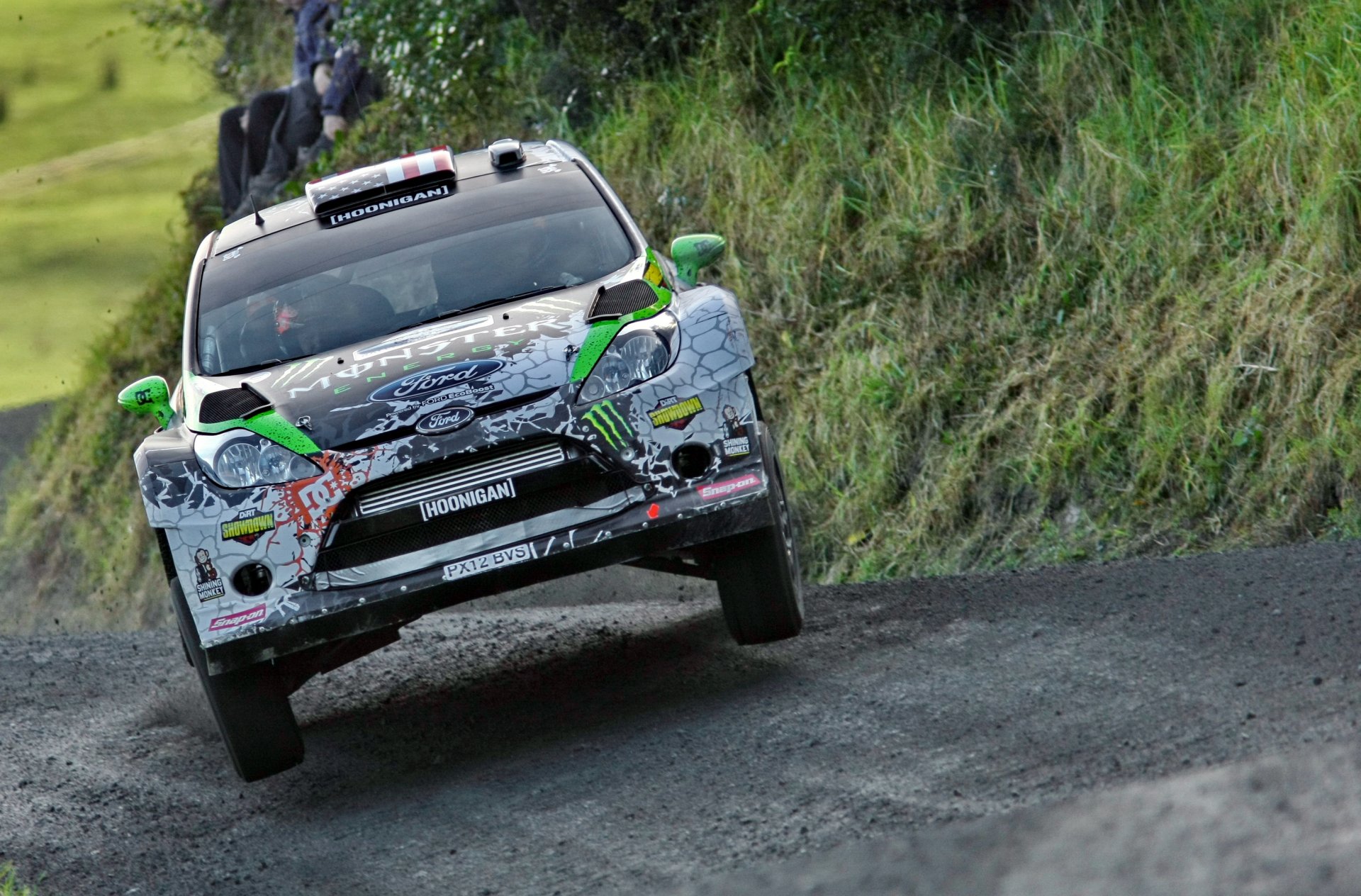 ford fiesta rajd wrc rajd ken block sport fiesta maska zawody