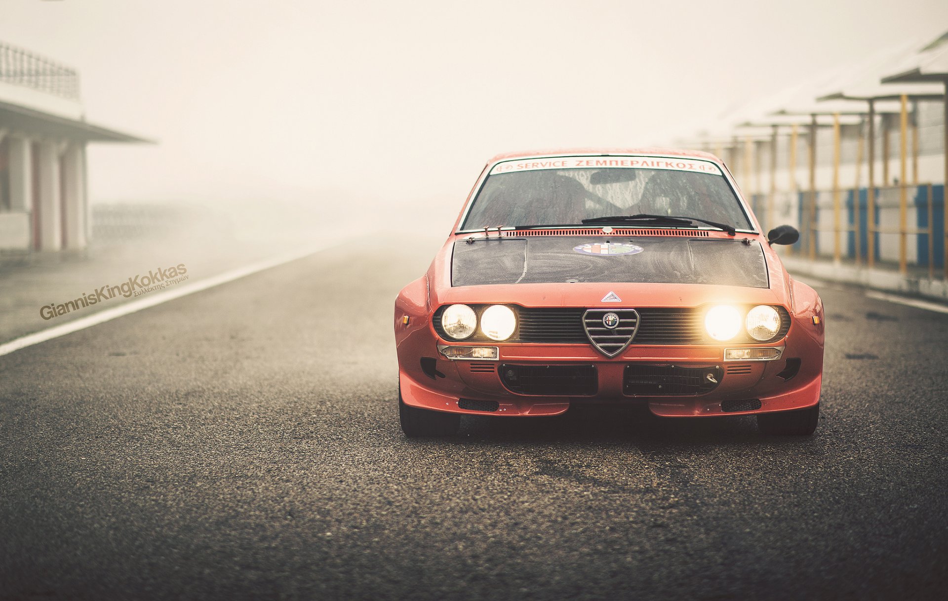 alfa romeo alfetta 2000gt 1974 oldschool jahrgang italienischer rennwagen von jannis könig kokka