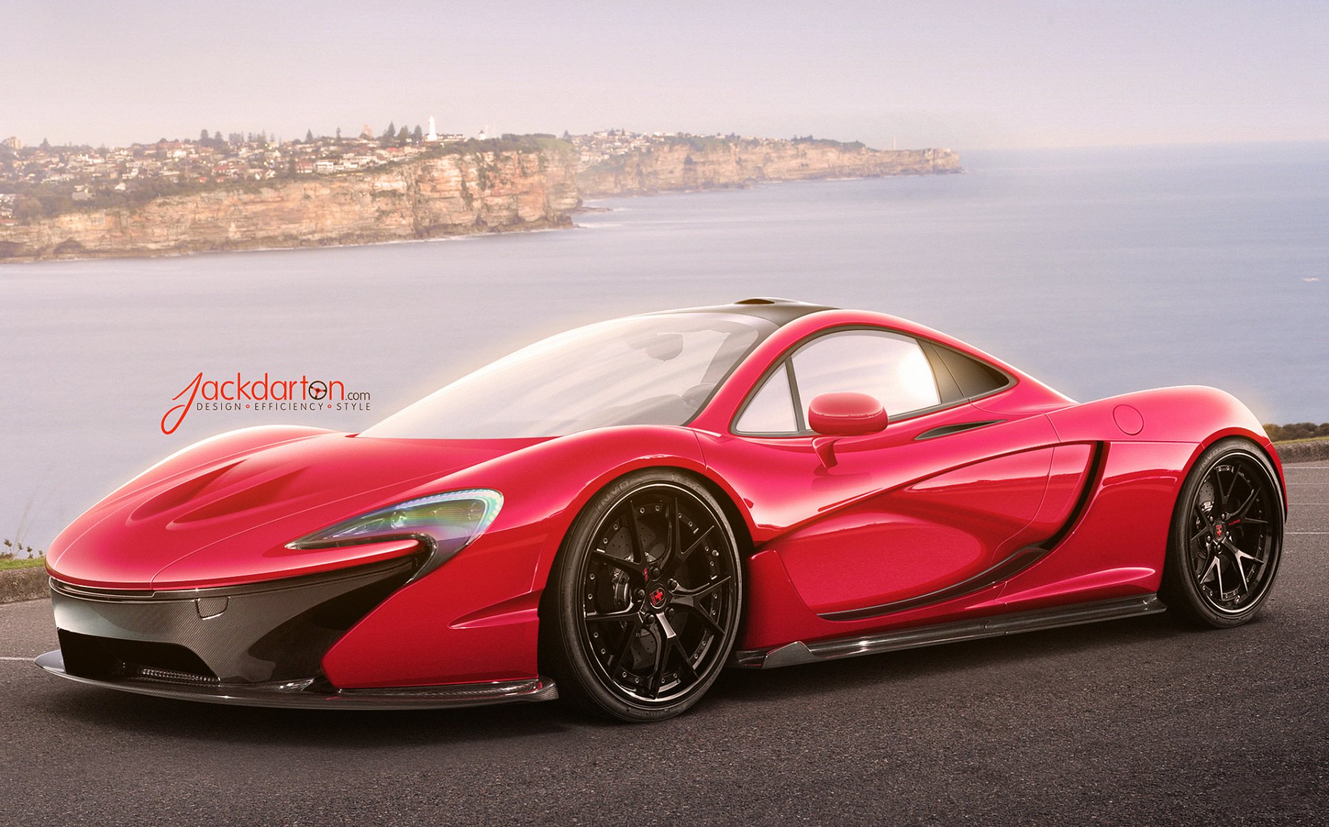 jackdarton mclaren p1 macchina