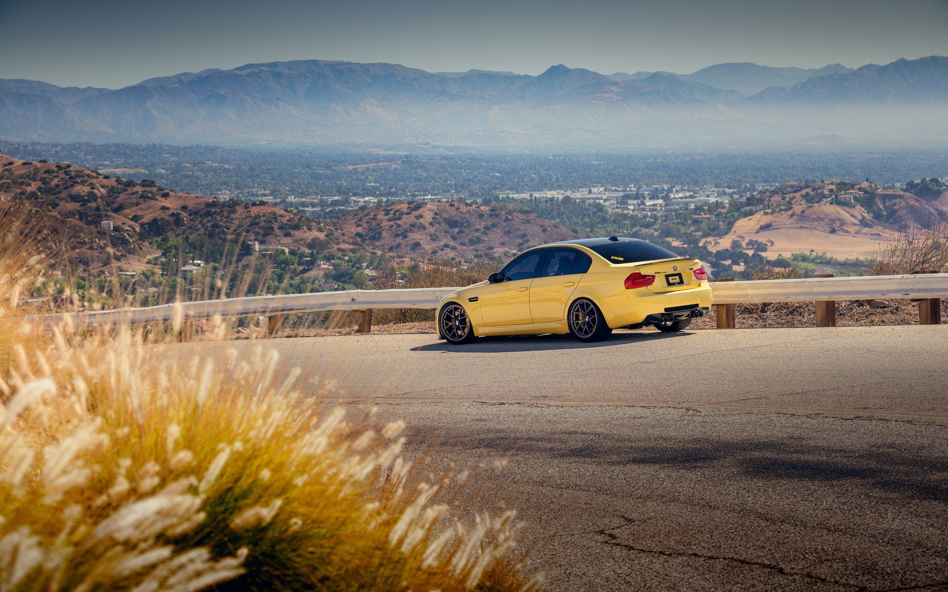 bmw montaña carretera bmw m3