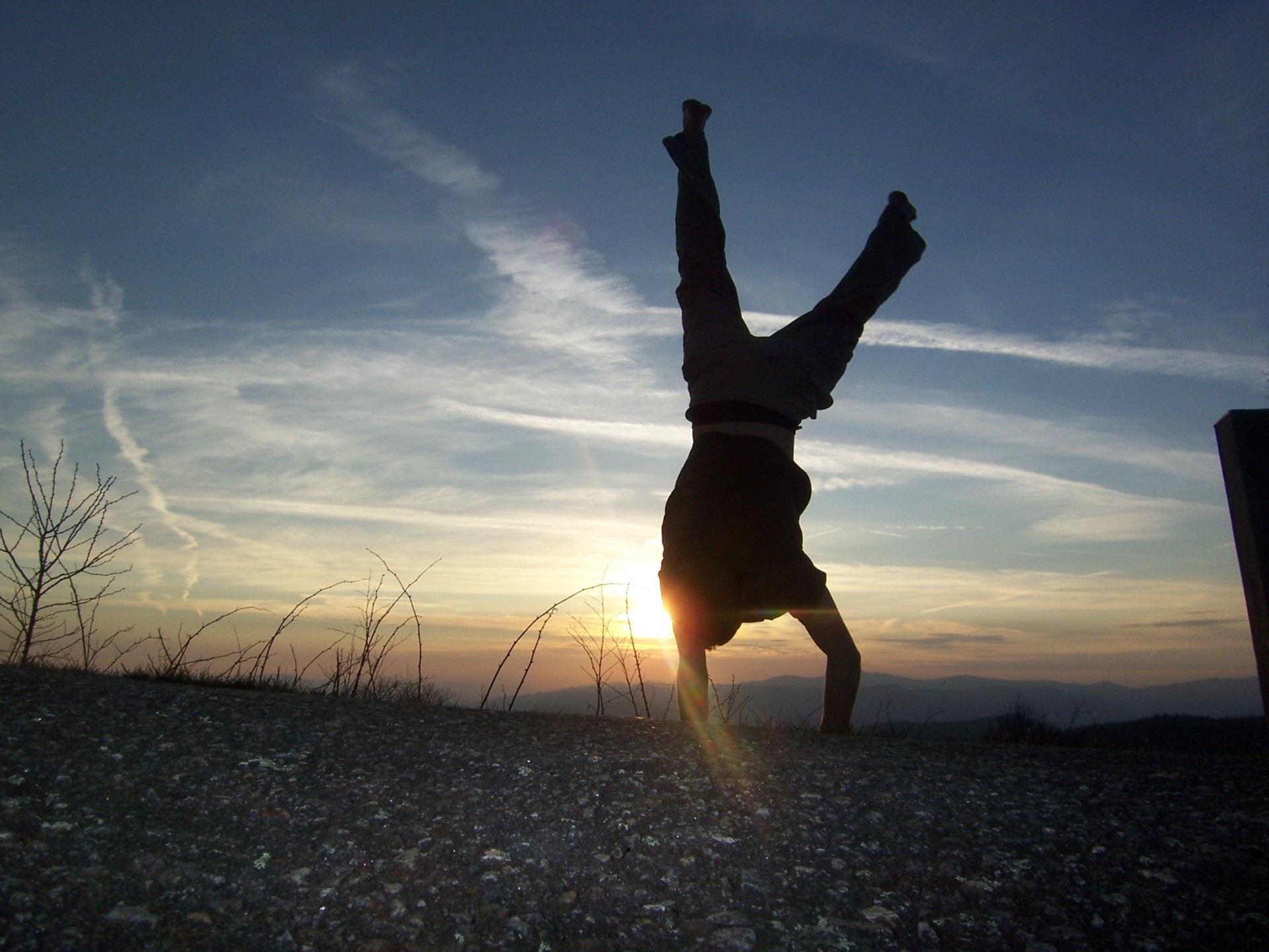 coucher de soleil ciel homme terre