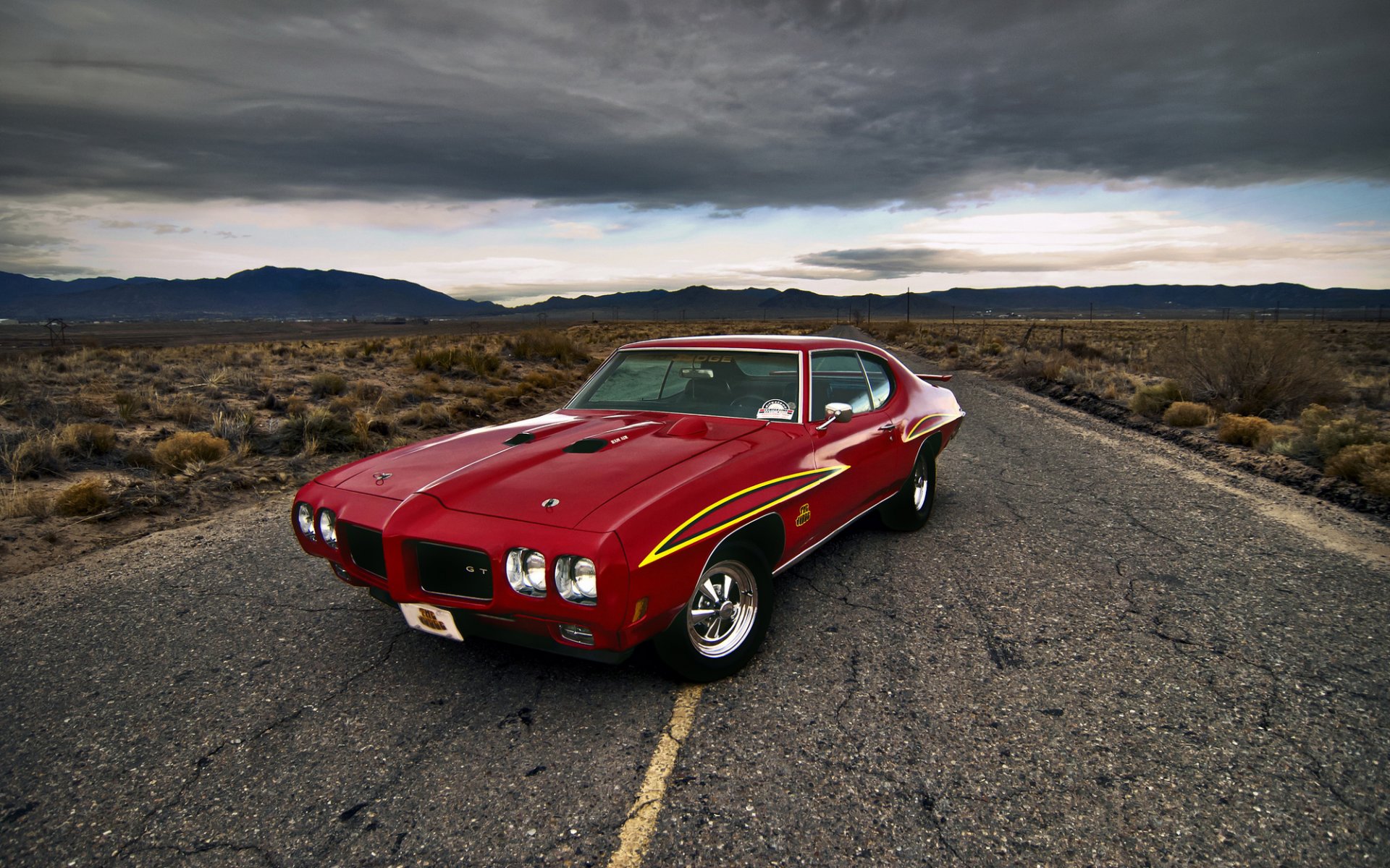 pontiac gto coche del músculo pontiac carretera coche