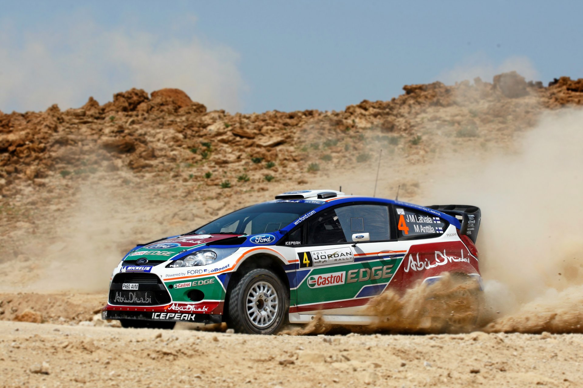 ford fiesta car rally wrc speed auto race