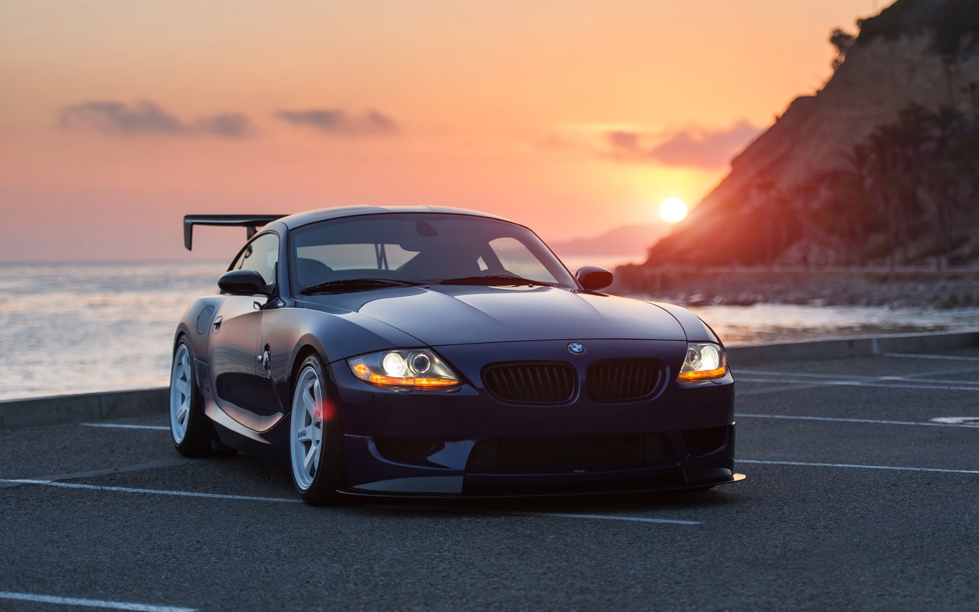 bmw z4 bmw auto sonnenuntergang auto