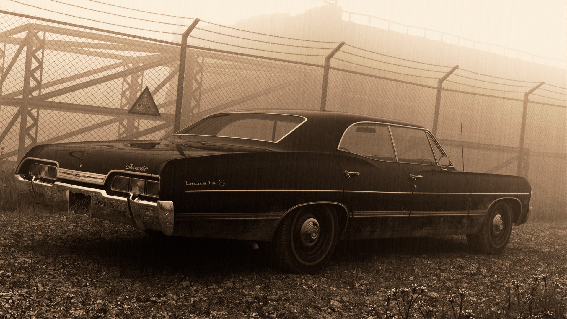 chevrolet impala 1967 hardtop sedan supernatural