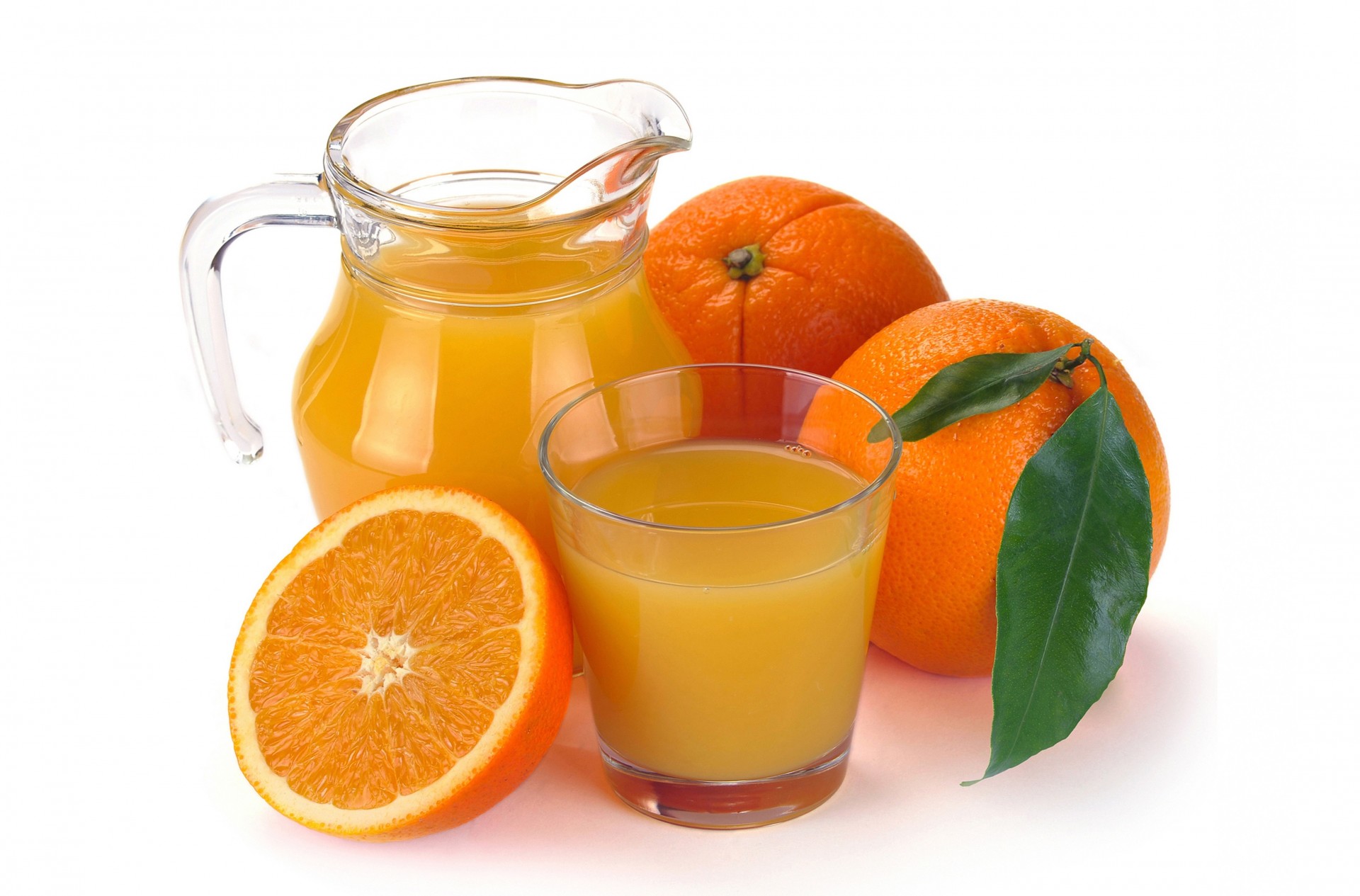 orangen saft krug glas orangensaft