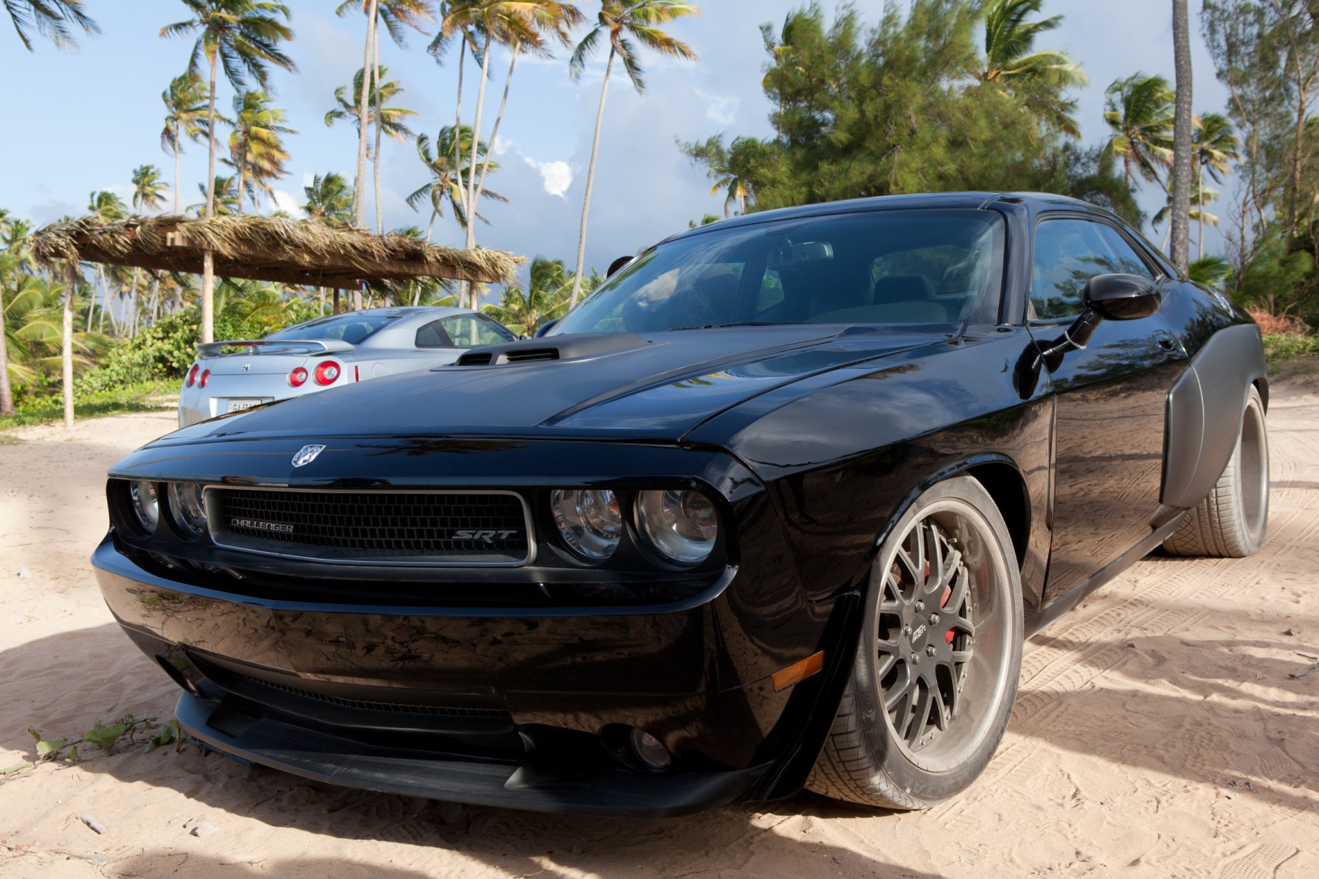 vin diesel esquivar challenger cien película rápido y furioso 5