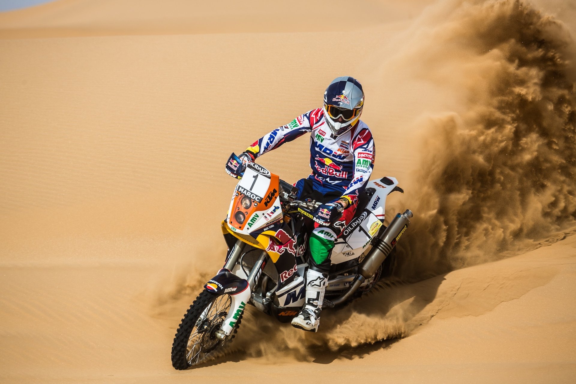 bike dakar rally rider sand red bull industrial complex ga