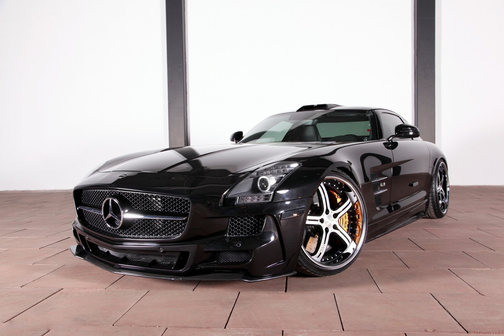 mec design mercedes-benz sls amg mercedes coupe germany tuner v-8 drives front tuning