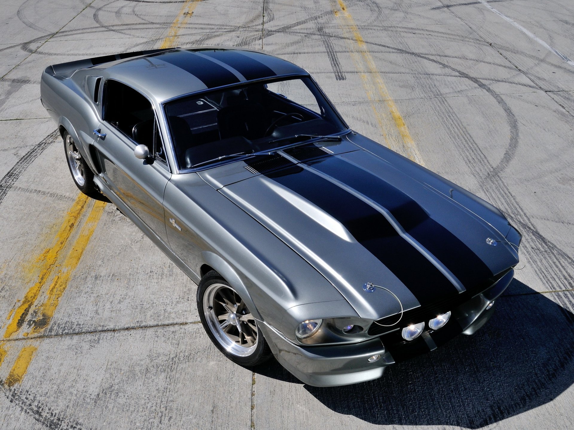 ford mustang gt500 eleanor machine front muscle car