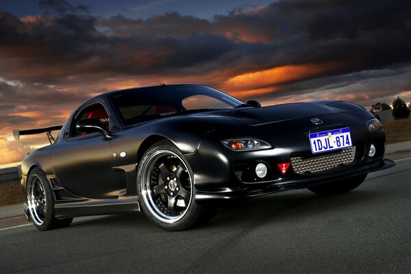 Superbe tuning de voiture Mazda