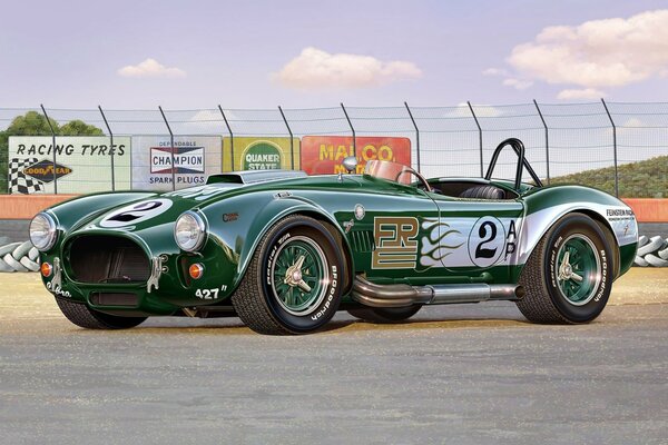 The legendary British racing car