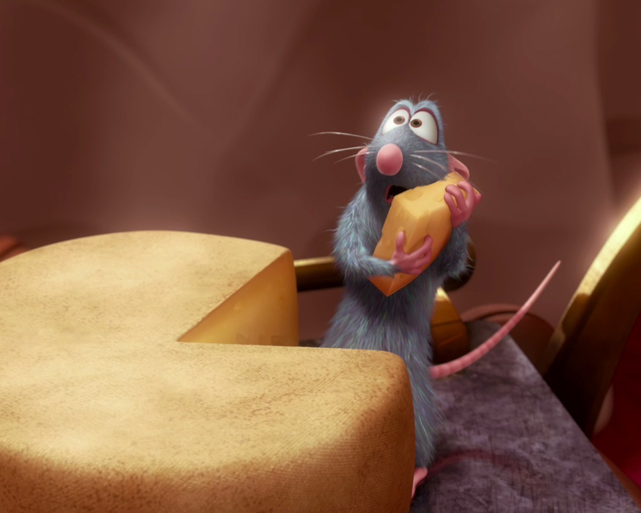 ratatouille souris fromage dessin animé