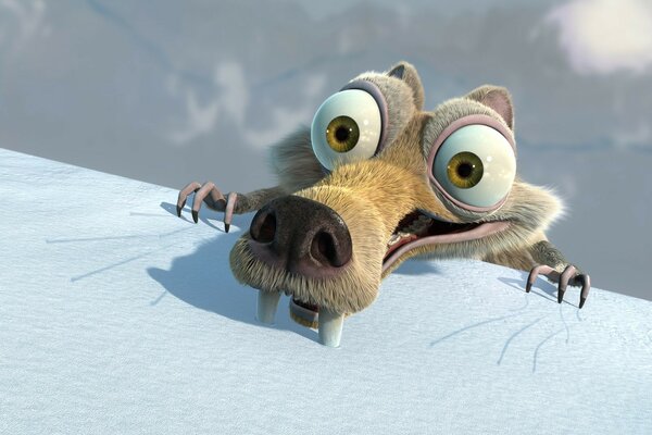 A squirrel from the Ice Age keeps its teeth