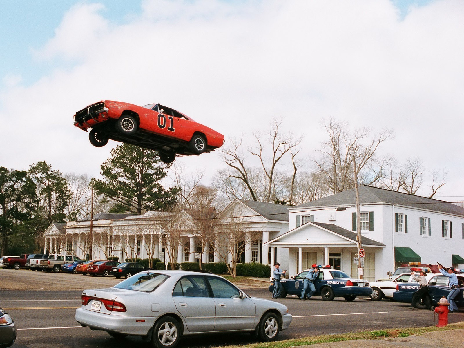 dukes of hazzard machinery police jump house