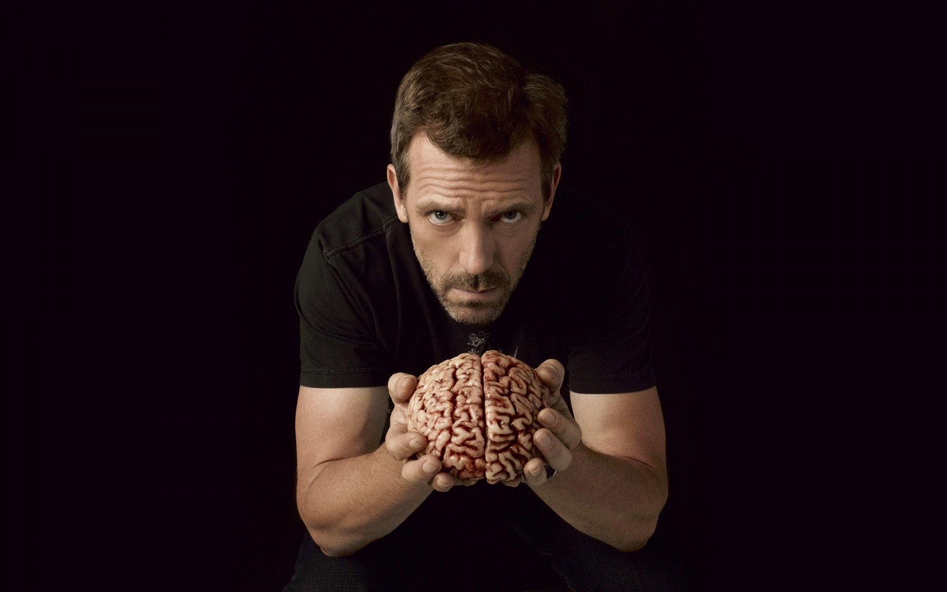 dr house mężczyzna mózg czarny