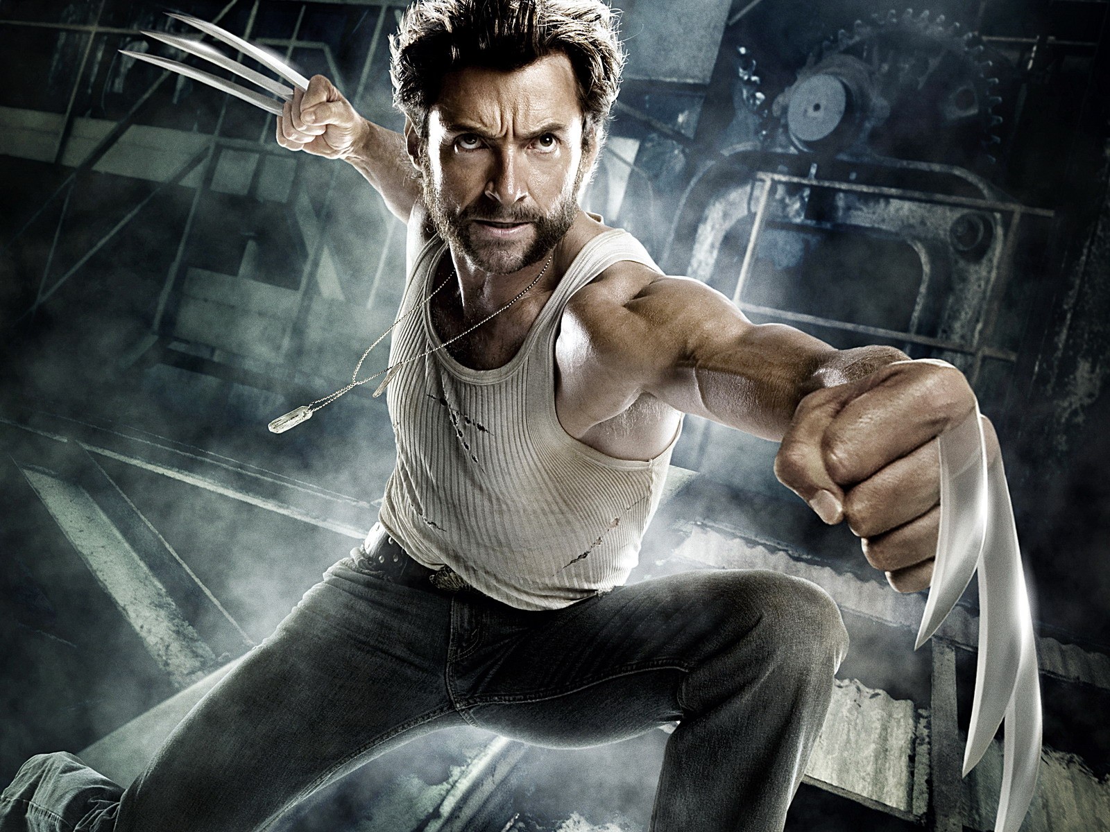 x-men inizio wolverine hugh jackman eroe metallo artigli pugni