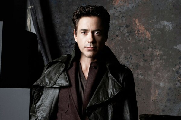 Der Schauspieler des Films iron Man Robert Downey Jr.