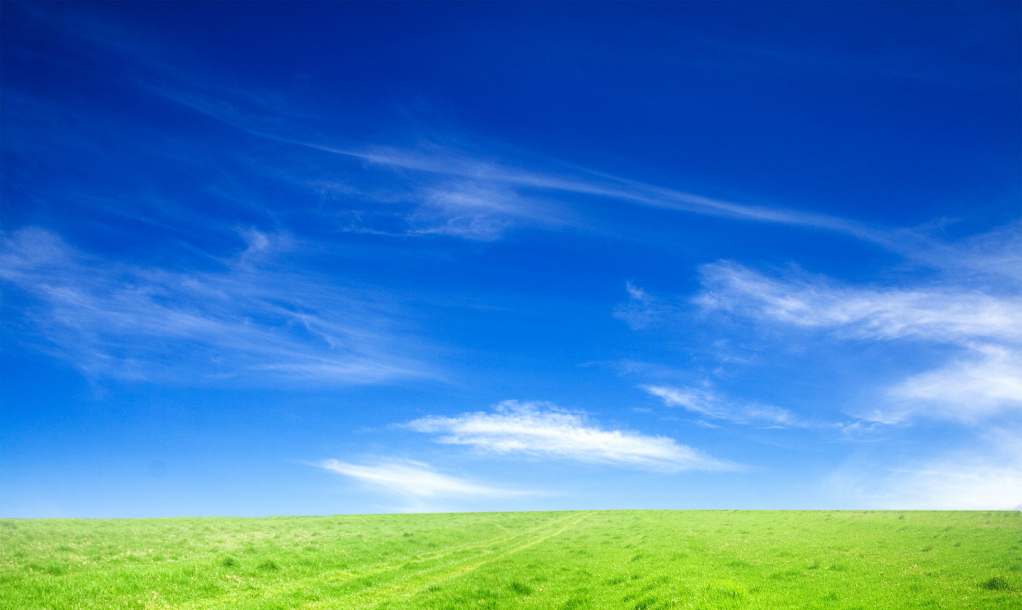 landschaften natur himmel feld gras