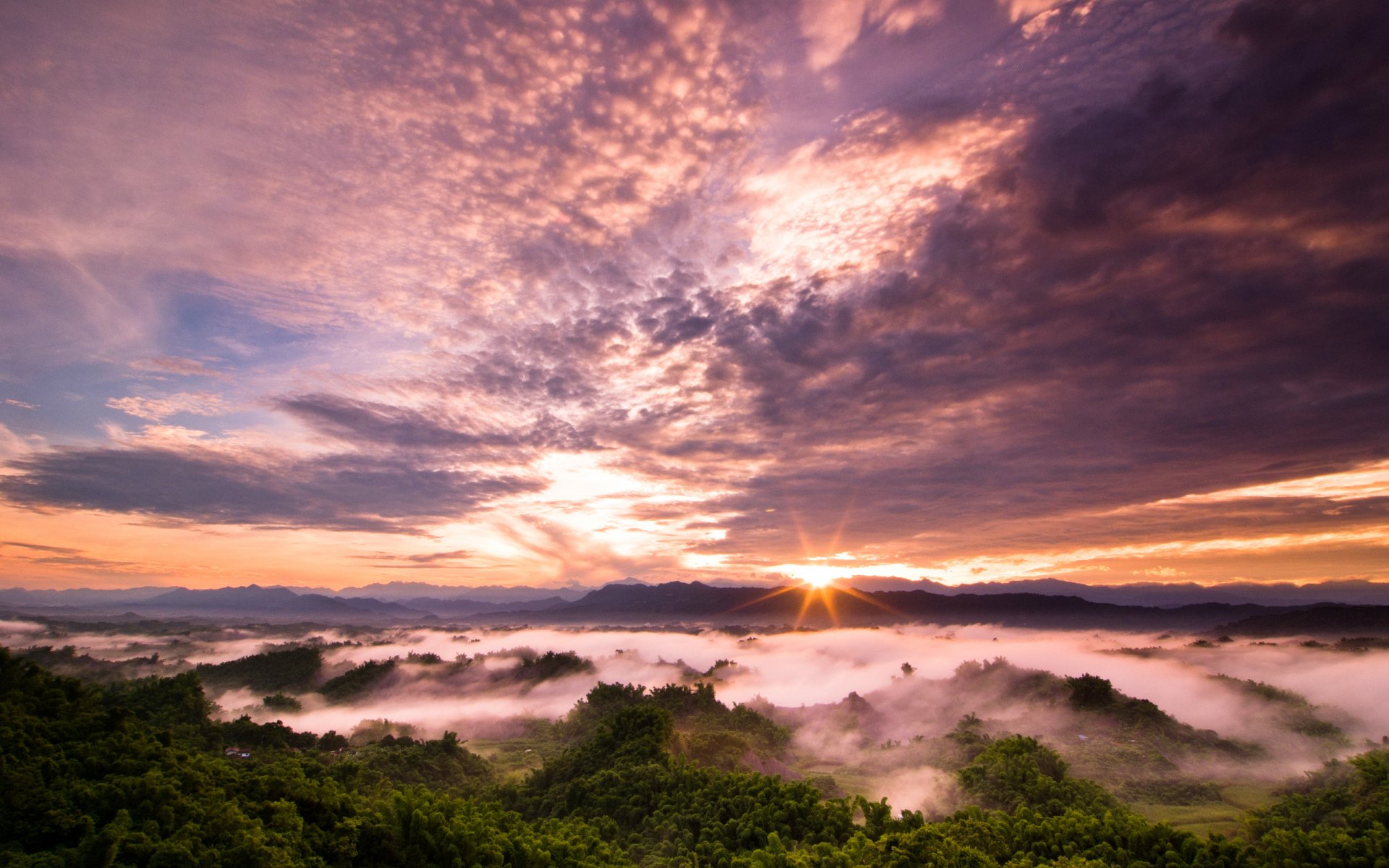 taiwan sunset cloud