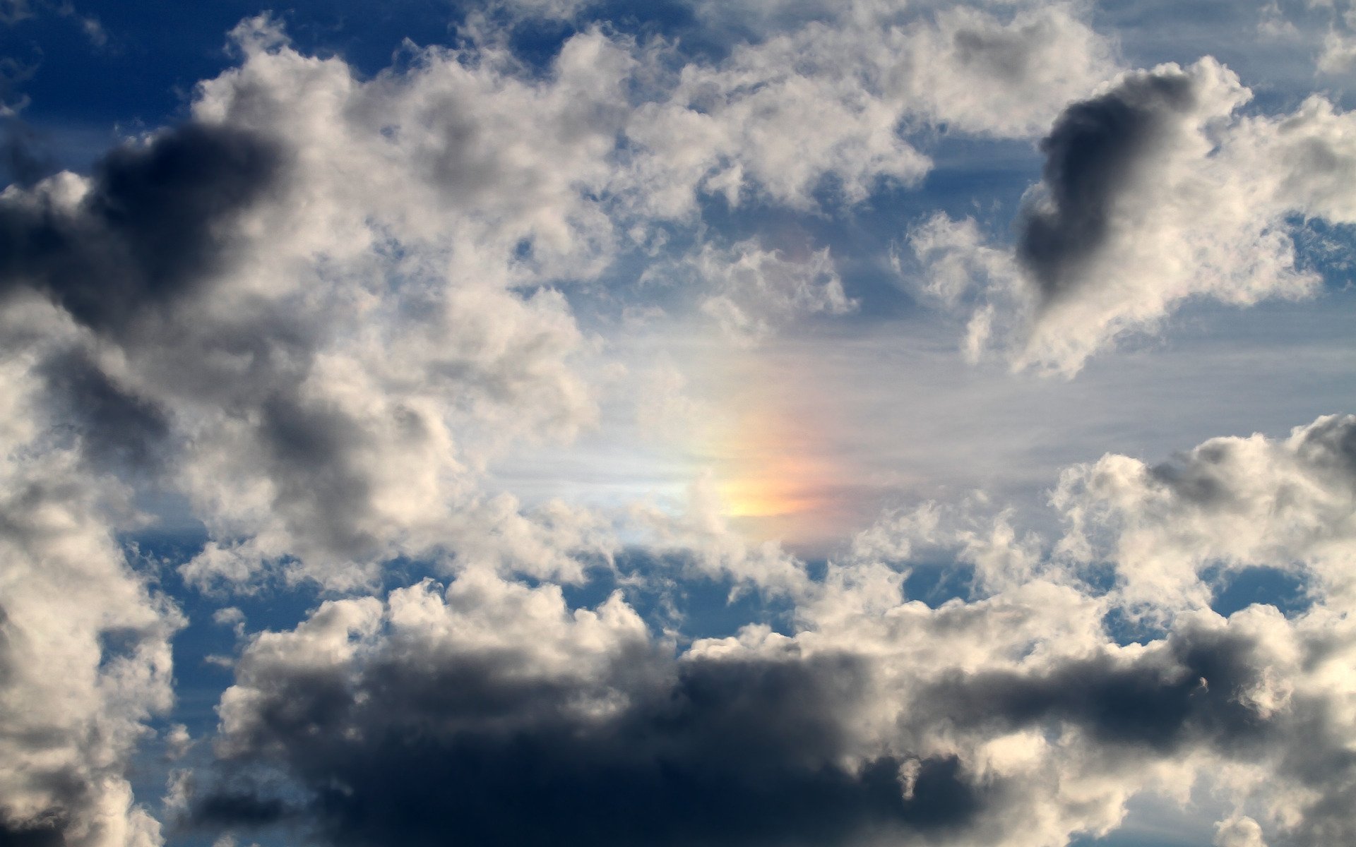 paysage nuages ciel beauté hauteur soleil lumière