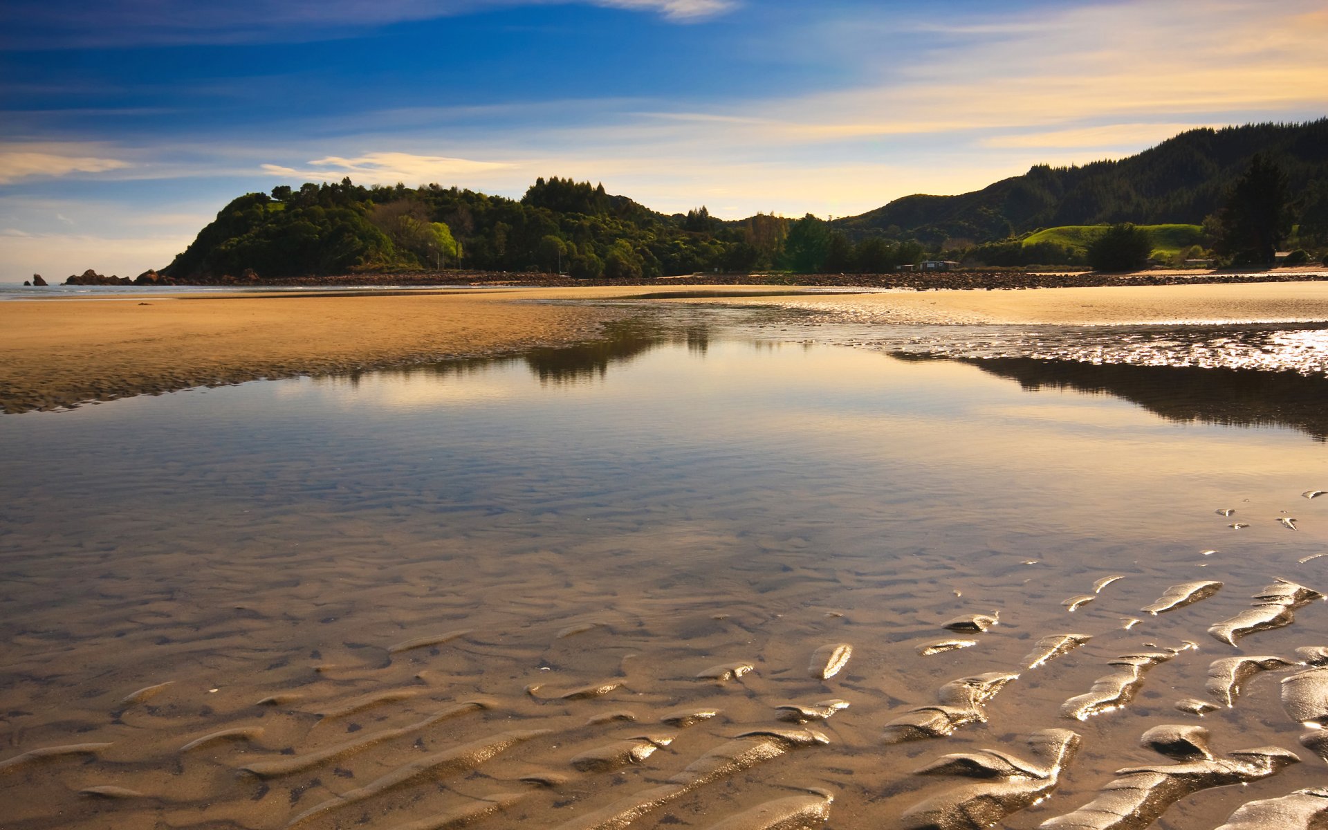 landscape nature water sky