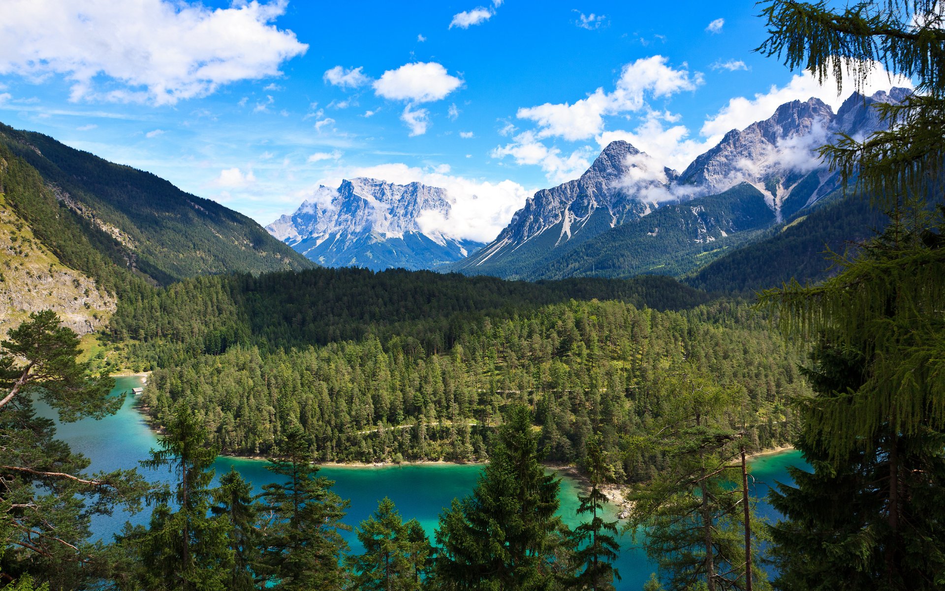 rasthaus zugspitzblick austria montagne