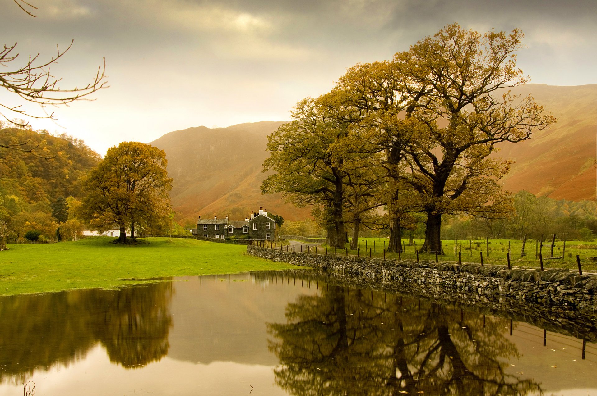 naturaleza inglaterra lago