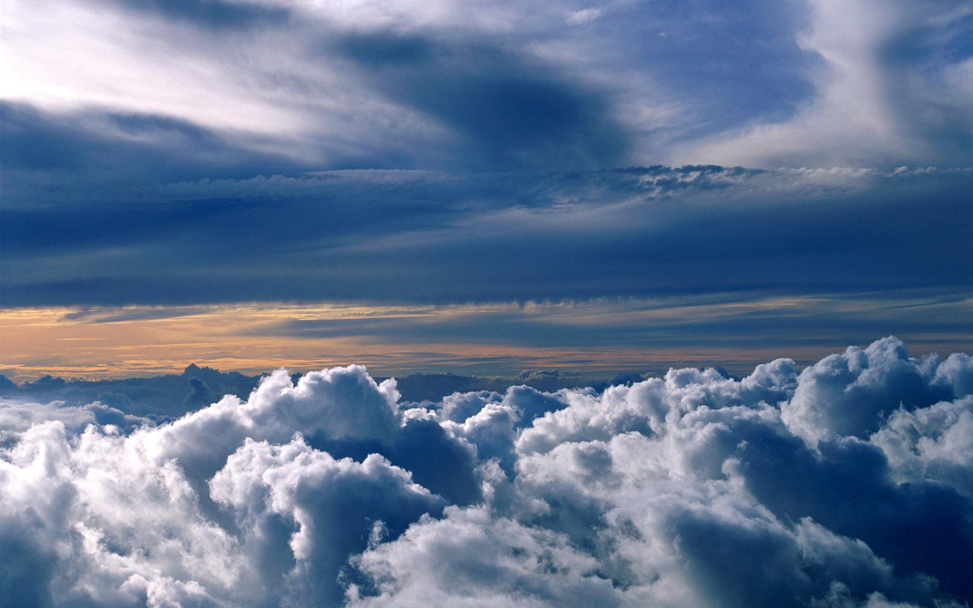 nature atmosphère altitude ciel nuages