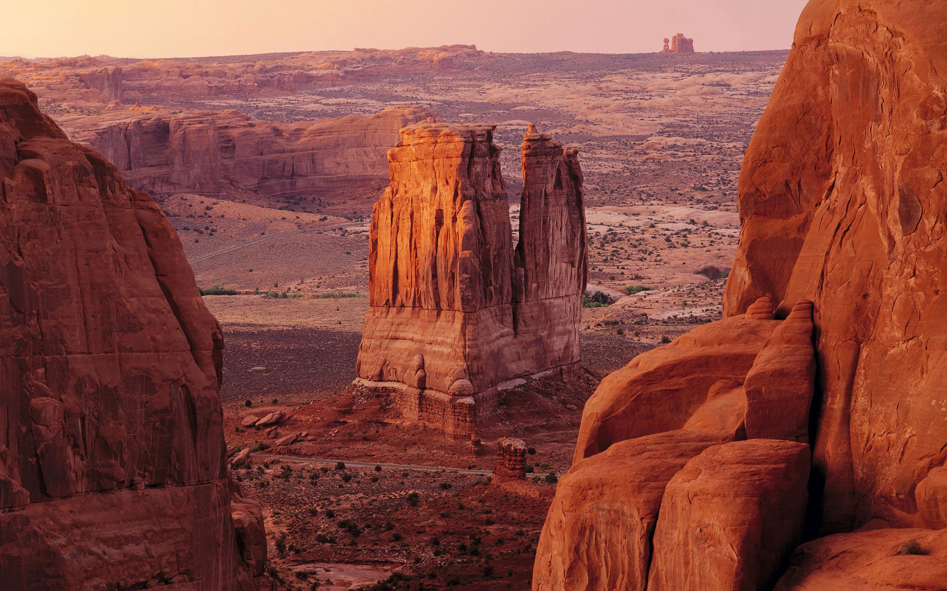 rocce canyon deserto sabbia montagne