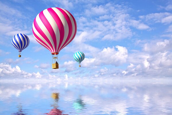 Globos como en Turquía