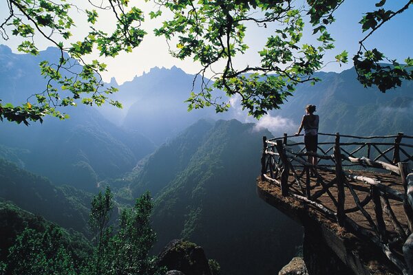 Incredibile bellezza mattutina delle montagne