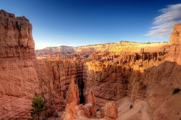 Canyons and rocks in America