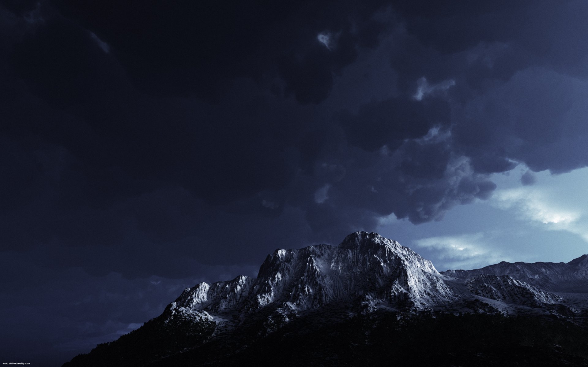 mount aciyu mountain night