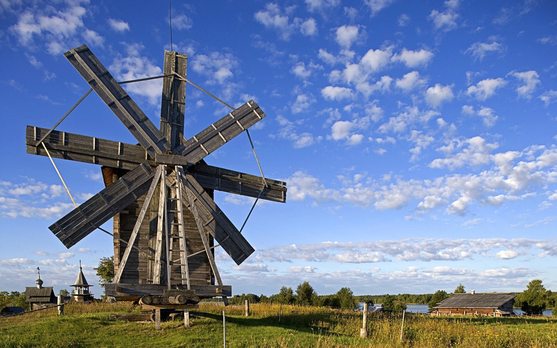 młyn jezioro onega karelia